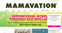 Desktop Screenshot of mamavation.com